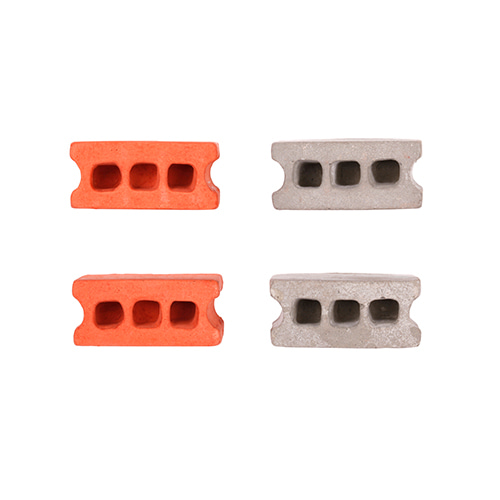 키커랜드 냉장고 자석 - 콘크리트 블록 (4개입) (MG78)